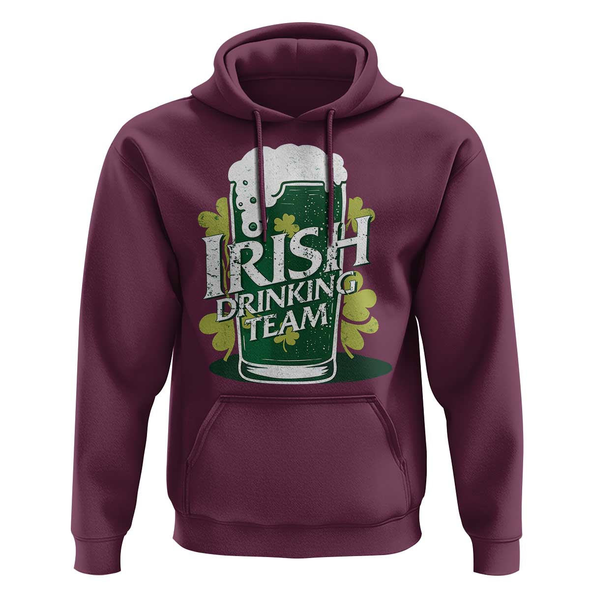 Funny St Patrick's Day Irish Beer Drinking Hoodie Irish Drinking Team Green Beer Shamrock
