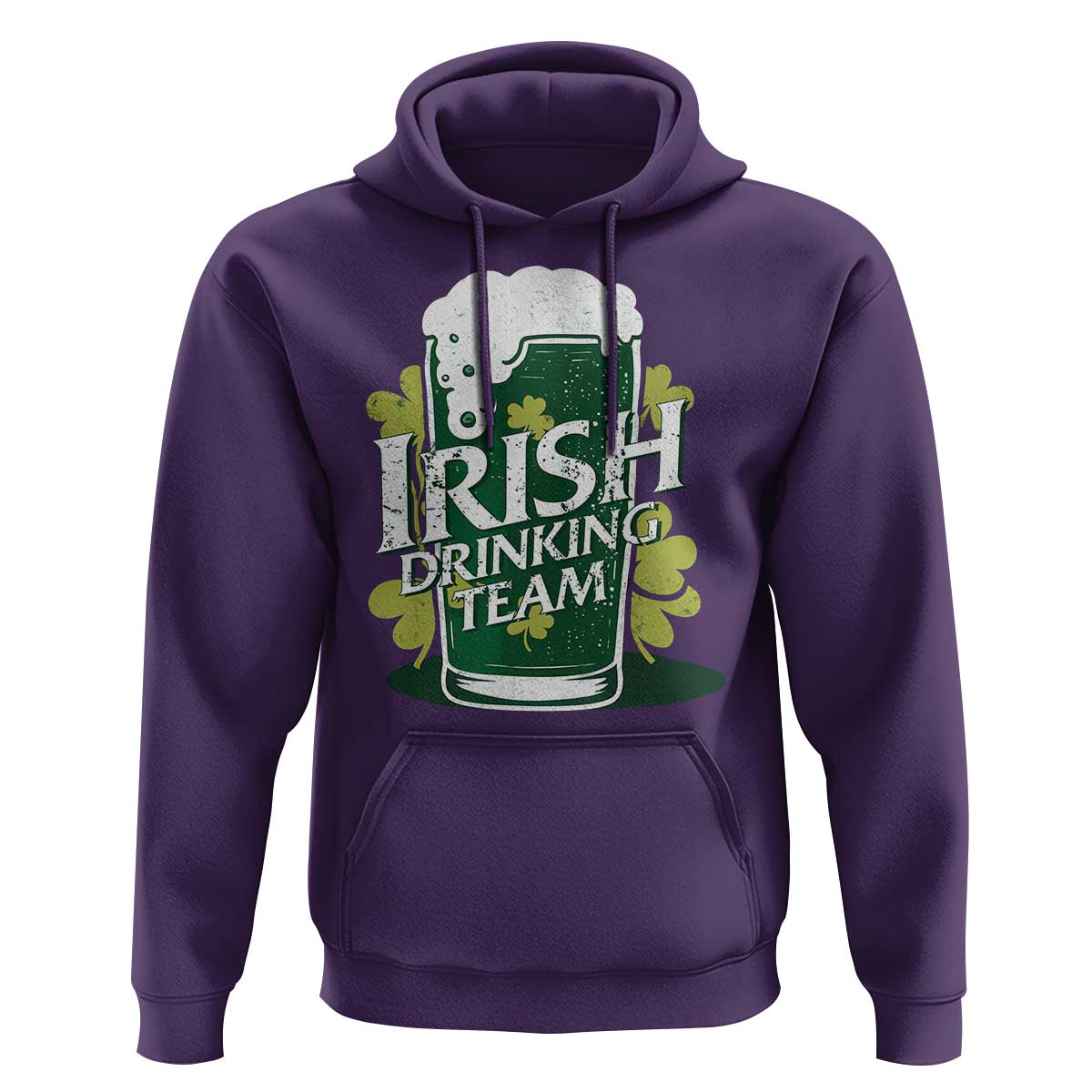 Funny St Patrick's Day Irish Beer Drinking Hoodie Irish Drinking Team Green Beer Shamrock
