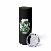 Funny St Patrick's Day Irish Beer Drinking Skinny Tumbler Irish Drinking Team Green Beer Shamrock - Wonder Print Shop