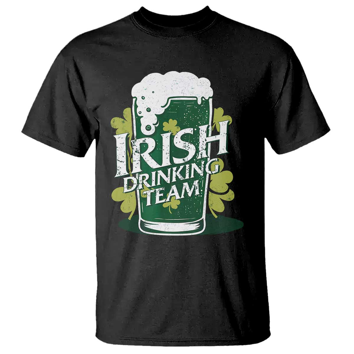 Funny St Patrick's Day Irish Beer Drinking T Shirt Irish Drinking Team Green Beer Shamrock