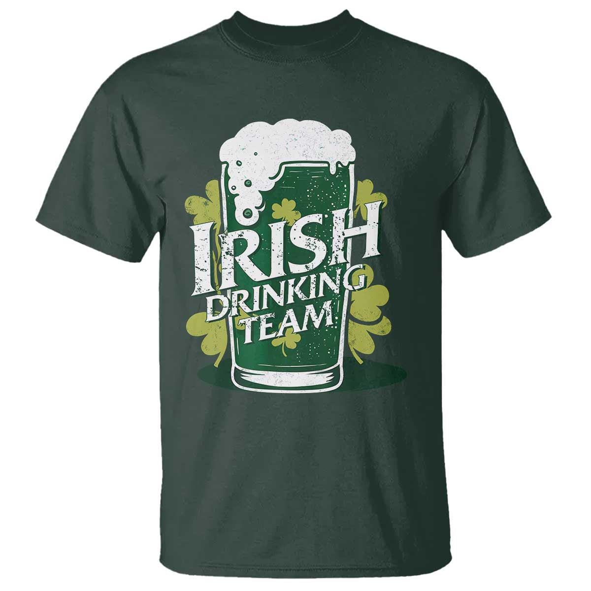 Funny St Patrick's Day Irish Beer Drinking T Shirt Irish Drinking Team Green Beer Shamrock