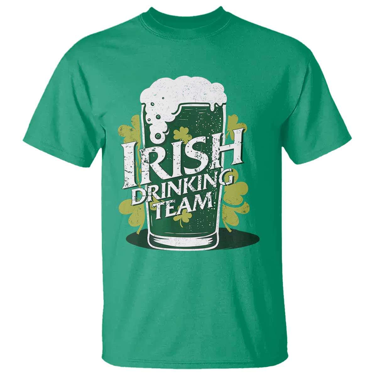 Funny St Patrick's Day Irish Beer Drinking T Shirt Irish Drinking Team Green Beer Shamrock