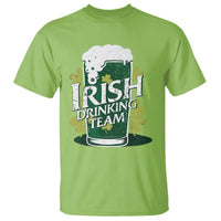 Funny St Patrick's Day Irish Beer Drinking T Shirt Irish Drinking Team Green Beer Shamrock