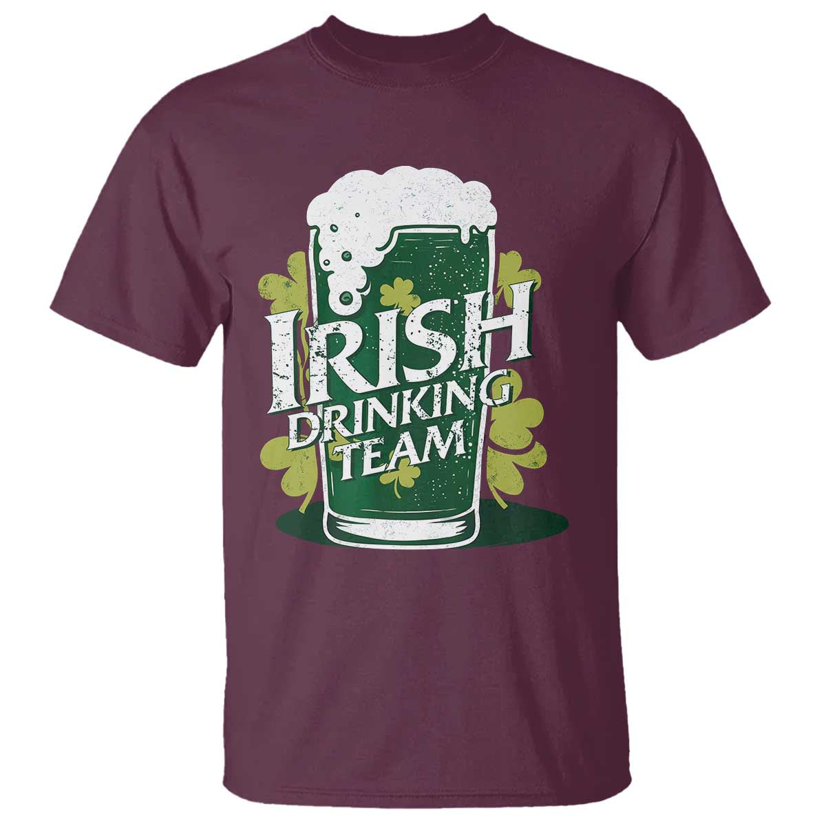 Funny St Patrick's Day Irish Beer Drinking T Shirt Irish Drinking Team Green Beer Shamrock