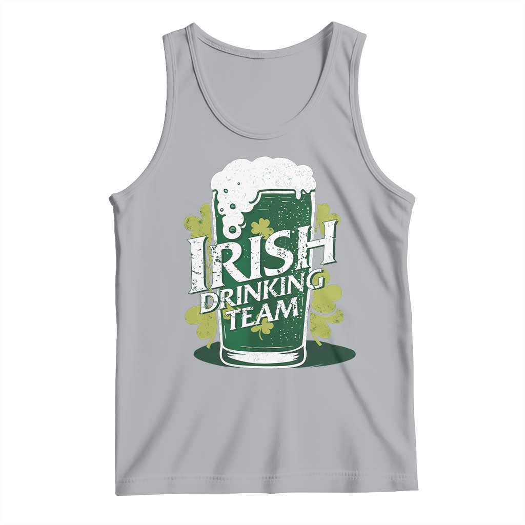 Funny St Patrick's Day Irish Beer Drinking Tank Top Irish Drinking Team Green Beer Shamrock