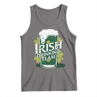 Funny St Patrick's Day Irish Beer Drinking Tank Top Irish Drinking Team Green Beer Shamrock