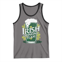 Funny St Patrick's Day Irish Beer Drinking Tank Top Irish Drinking Team Green Beer Shamrock