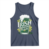 Funny St Patrick's Day Irish Beer Drinking Tank Top Irish Drinking Team Green Beer Shamrock