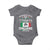 Funny St Patrick's Day Italian Baby Onesie Everyone Is A Little Irish On St Patrick's Day