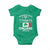 Funny St Patrick's Day Italian Baby Onesie Everyone Is A Little Irish On St Patrick's Day