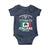 Funny St Patrick's Day Italian Baby Onesie Everyone Is A Little Irish On St Patrick's Day