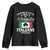 Funny St Patrick's Day Italian Youth Sweatshirt Everyone Is A Little Irish On St Patrick's Day