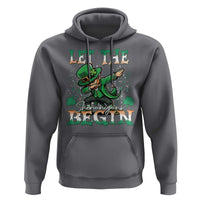 Funny Let The Shenanigans Begin Hoodie Dabbing Leprechaun St Patrick's Day