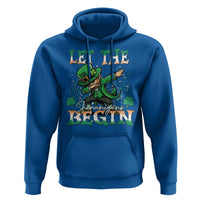 Funny Let The Shenanigans Begin Hoodie Dabbing Leprechaun St Patrick's Day