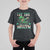 Funny Let The Shenanigans Begin T Shirt For Kid Dabbing Leprechaun St Patrick's Day