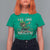Funny Let The Shenanigans Begin T Shirt For Women Dabbing Leprechaun St Patrick's Day