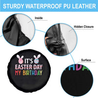 Funny It's My Birthday Easter Day Spare Tire Cover Rabbit Eggs