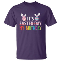 Funny It's My Birthday Easter Day T Shirt Rabbit Eggs