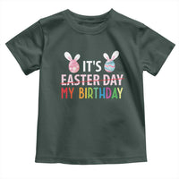 Funny It's My Birthday Easter Day Toddler T Shirt Rabbit Eggs