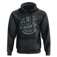 Funny Autism Mama Life Hoodie Some Days I Rock It Some Days It Rock Me Autism Awareness