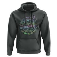 Funny Autism Mama Life Hoodie Some Days I Rock It Some Days It Rock Me Autism Awareness