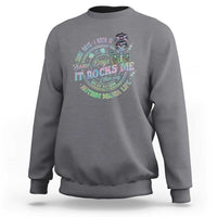 Funny Autism Mama Life Sweatshirt Some Days I Rock It Some Days It Rock Me Autism Awareness