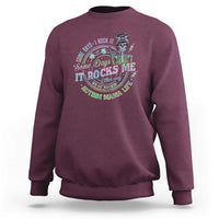 Funny Autism Mama Life Sweatshirt Some Days I Rock It Some Days It Rock Me Autism Awareness