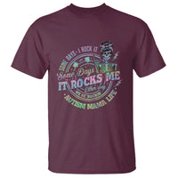 Funny Autism Mama Life T Shirt Some Days I Rock It Some Days It Rock Me Autism Awareness