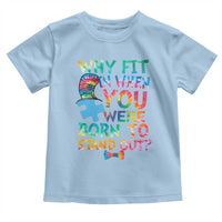 Funny Autism Awareness Toddler T Shirt Why Fit In When You Were Born To Stand Out Puzzle