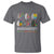 Neurodiversity We All Think Differently T Shirt Brain Autism Awareness ASD ADHD