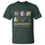 Neurodiversity We All Think Differently T Shirt Brain Autism Awareness ASD ADHD
