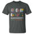 Neurodiversity We All Think Differently T Shirt Brain Autism Awareness ASD ADHD