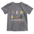 Neurodiversity We All Think Differently Toddler T Shirt Brain Autism Awareness ASD ADHD