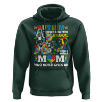 Autism Mom Hoodie Autism Doesn't Come With A Manual It Comes With A Mom