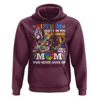 Autism Mom Hoodie Autism Doesn't Come With A Manual It Comes With A Mom