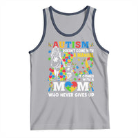Autism Mom Tank Top Autism Doesn't Come With A Manual It Comes With A Mom