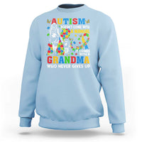 Autism Grandma Sweatshirt Autism Doesn't Come With A Manual It Comes With A Grandma
