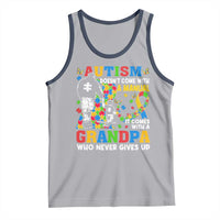 Autism Grandpa Tank Top Autism Doesn't Come With A Manual It Comes With A Grandpa