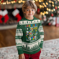 Autism Dad Ugly Christmas Sweater Autism Doesn't Come With A Manual It Comes With A Dad