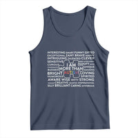 Autism Awareness Tank Top I Am More Than Autism Puzzle Piece