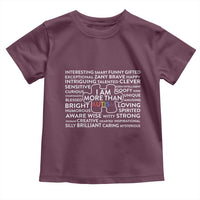 Autism Awareness Toddler T Shirt I Am More Than Autism Puzzle Piece