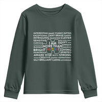 Autism Awareness Youth Sweatshirt I Am More Than Autism Puzzle Piece