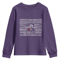 Autism Awareness Youth Sweatshirt I Am More Than Autism Puzzle Piece