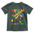 Funny Autism Awareness Dinosaur Toddler T Shirt Autism Arawrrness Monster Truck Puzzle Pieces