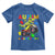Funny Autism Awareness Dinosaur Toddler T Shirt Autism Arawrrness Monster Truck Puzzle Pieces
