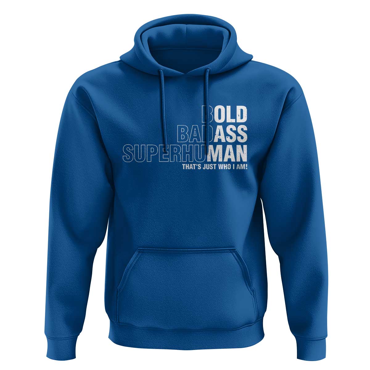 Funny Bold Badass Superhuman Hoodie Sarcastic Old Man Father's Day
