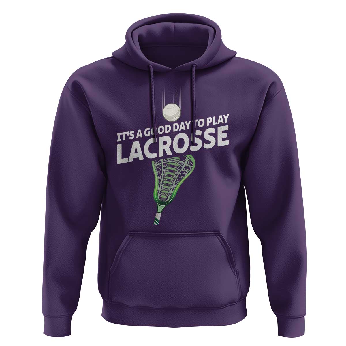 Funny It's A Good Day To Play Lacrosse Lax Hoodie