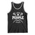 Funny Lacrosse Lax Tank Top I Beat People With A Stick Skull