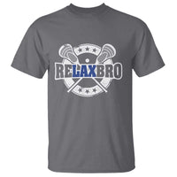 Funny Lax Lover Relax Bro T Shirt Lacrosse Joke