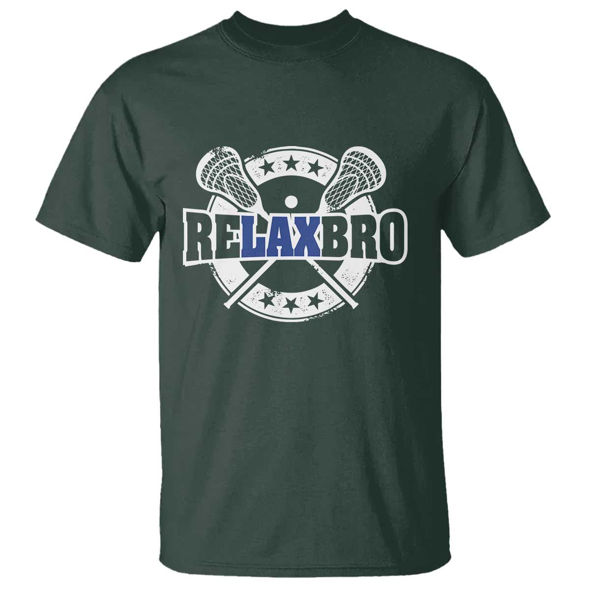 Funny Lax Lover Relax Bro T Shirt Lacrosse Joke